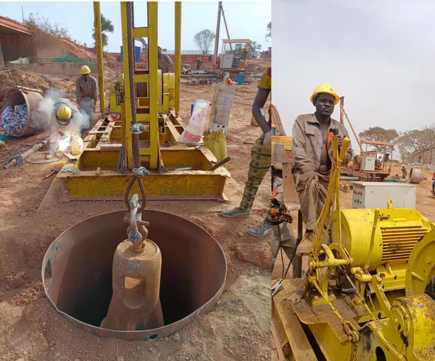 Projet de sous-traitance de la construction de pieux du pont routier national de Guinée